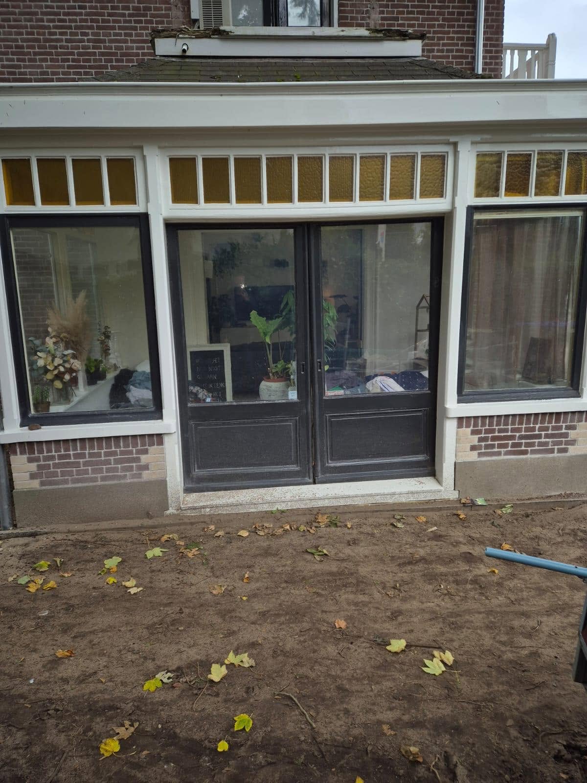 Herenhuisrenovatie met glas-in-lood — foto 3