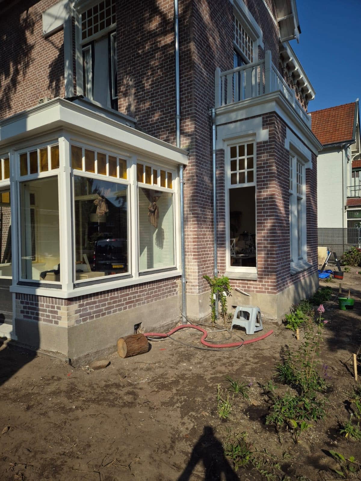 Herenhuisrenovatie met glas-in-lood — foto 1